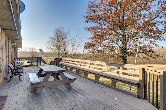 view of deck