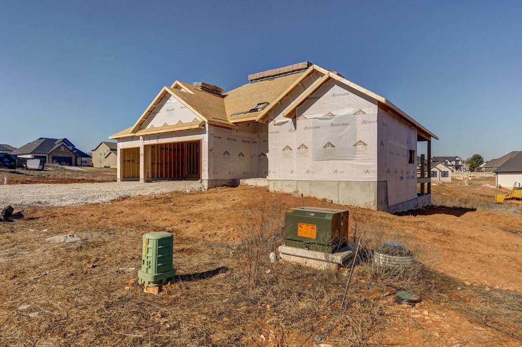 view of property in mid-construction