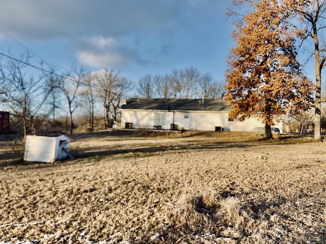 view of side of property