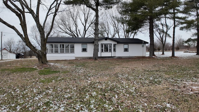 view of ranch-style house