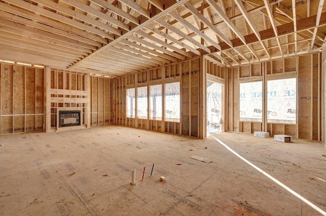 view of unfurnished living room