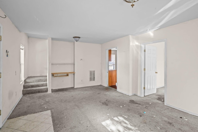 view of unfurnished living room