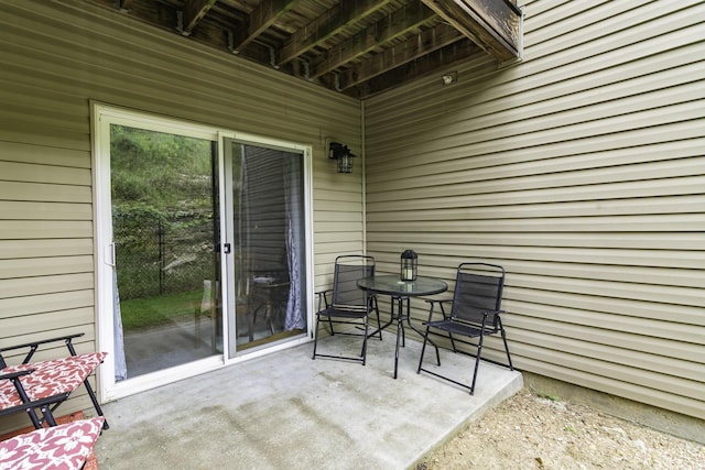 view of patio / terrace