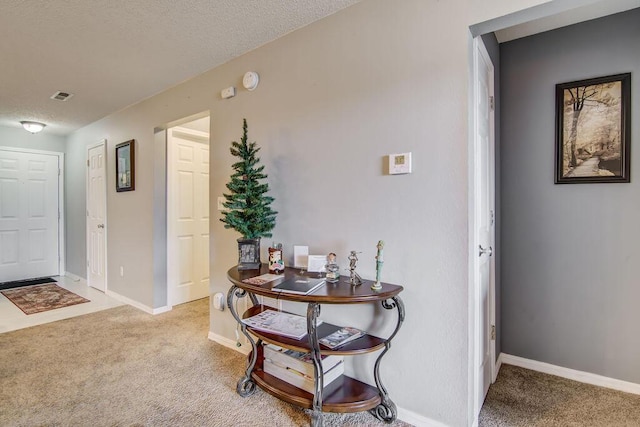 189 Avondale Dr Unit 91-6, Branson, MO 65616 - corridor with carpet floors and a textured ceiling