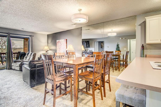 189 Avondale Dr Unit 91-6, Branson, MO 65616 - carpeted dining room featuring a textured ceiling