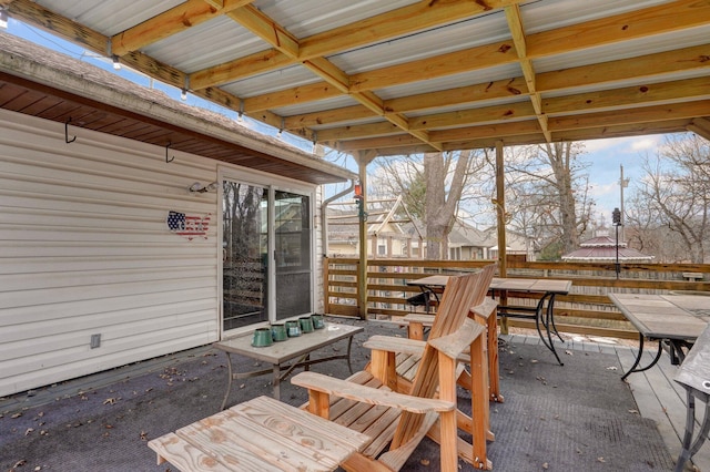 view of patio / terrace