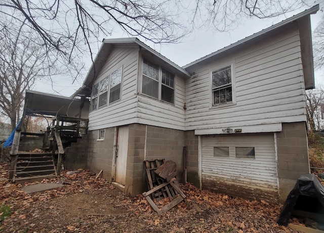 view of back of house