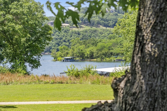 property view of water