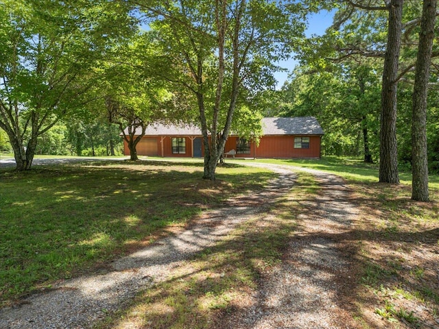 1588 US Highway 160, Caulfield, MO 65626 - ranch-style house with dirt driveway and a front lawn