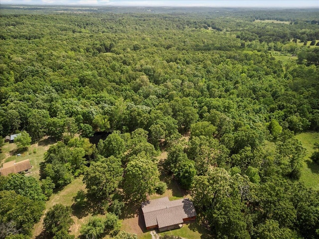 1588 US Highway 160, Caulfield, MO 65626 - aerial view of property and surrounding area featuring a forest