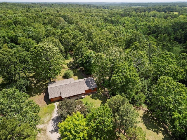 1588 US Highway 160, Caulfield, MO 65626 - view from above of property featuring a heavily wooded area