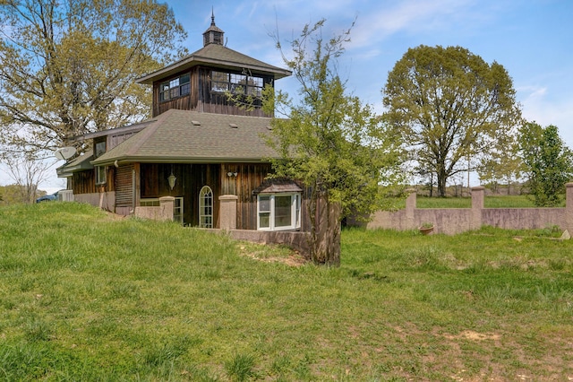 view of rear view of house