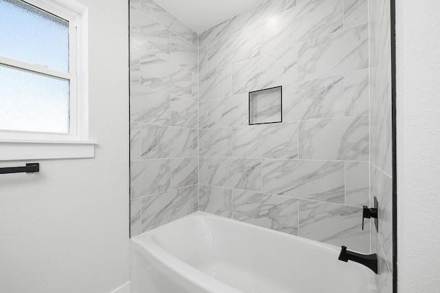 bathroom featuring shower / washtub combination