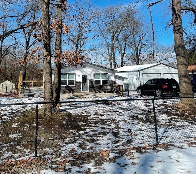 view of ranch-style house