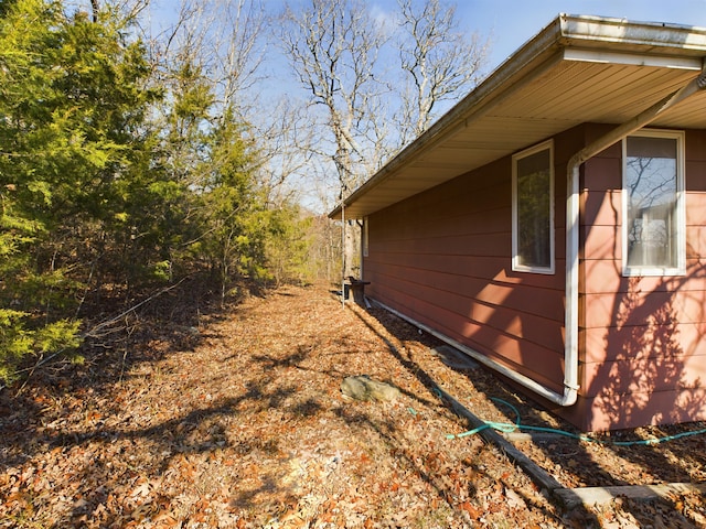 view of property exterior