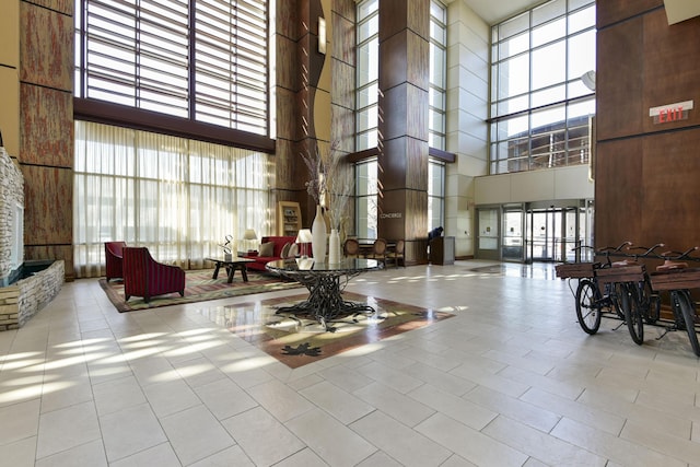 view of building lobby