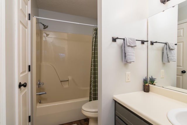 158 Troon Dr Unit 20, Branson, MO 65616 - full bath with vanity, shower / bath combo, toilet, and wood finished floors