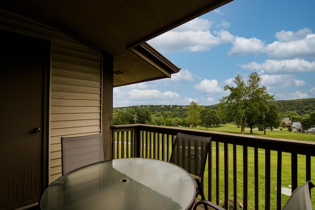 158 Troon Dr Unit 20, Branson, MO 65616 - balcony featuring outdoor dining space