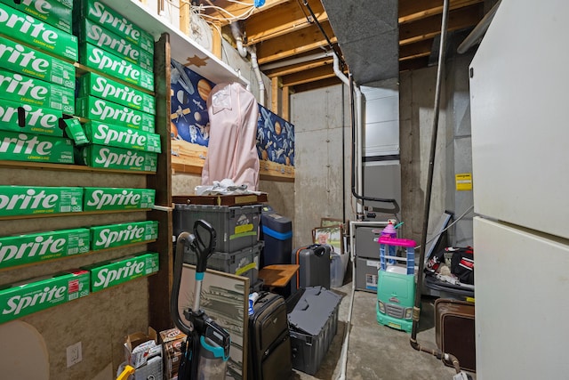 view of utility room