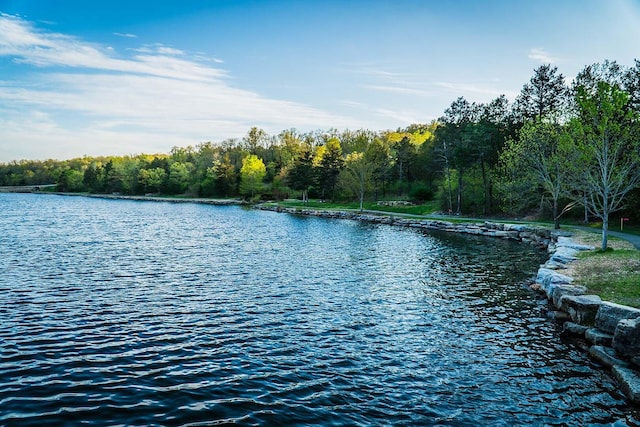 property view of water