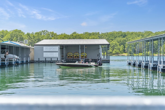 6 Bridgeview Dr, Kimberling City, MO 65686 - view of dock with a water view