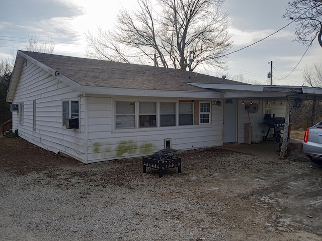 view of rear view of house