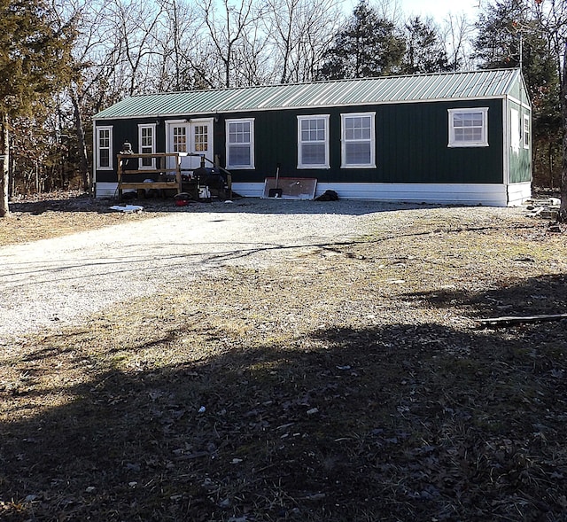 view of manufactured / mobile home