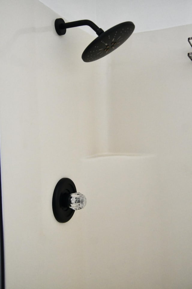 details with walk in shower