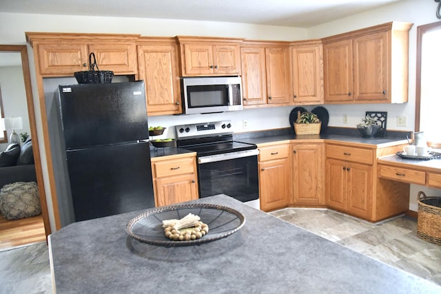 kitchen with appliances with stainless steel finishes