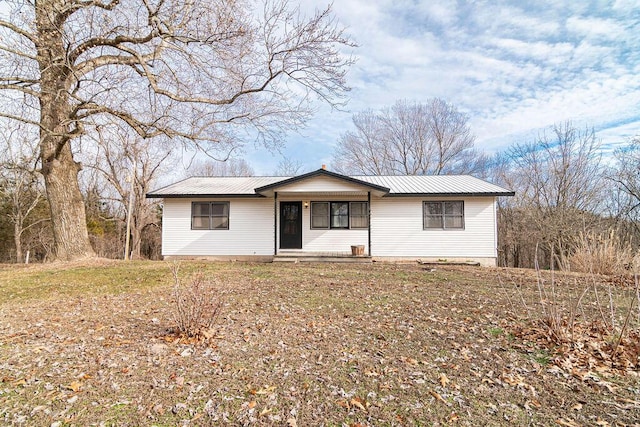 view of ranch-style house