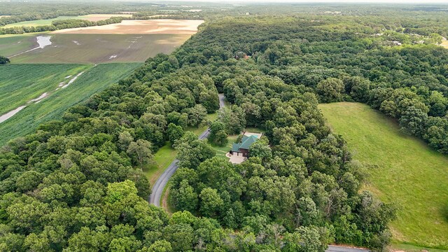 10350 Indian Ridge Ln, Carthage, MO 64836 - aerial view of a heavily wooded area