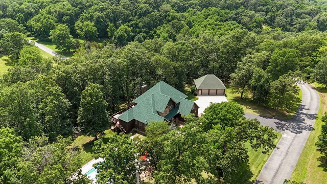 10350 Indian Ridge Ln, Carthage, MO 64836 - view of subject property featuring a forest