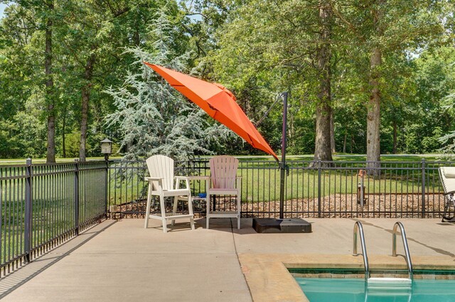 10350 Indian Ridge Ln, Carthage, MO 64836 - view of patio / terrace featuring view of scattered trees