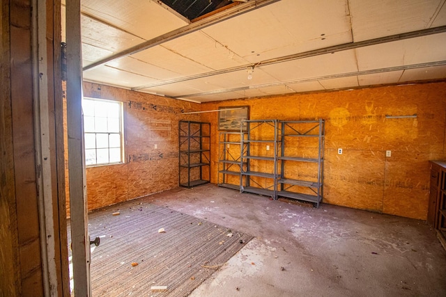 misc room featuring concrete flooring