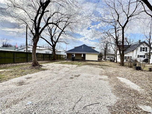 view of property exterior