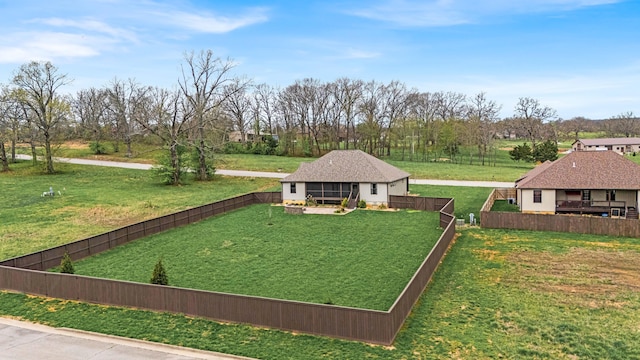 2320 Aid Hodgson Ln, West Plains, MO 65775 - view of yard with a fenced backyard