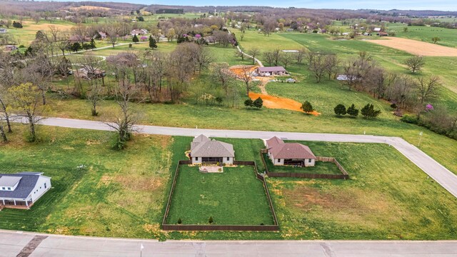 2320 Aid Hodgson Ln, West Plains, MO 65775 - bird's eye view featuring a rural view