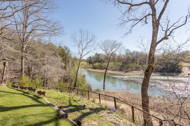 property view of water