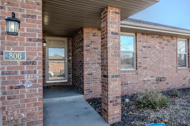 view of property entrance