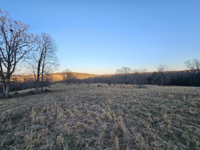 view of nature featuring a rural view