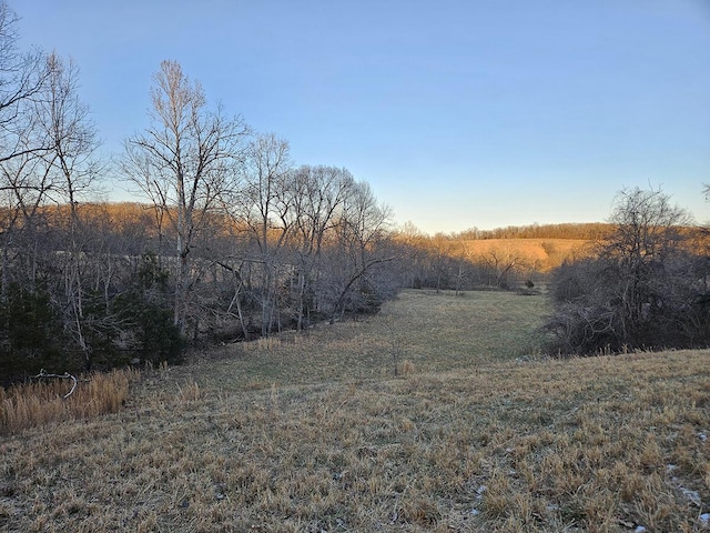 view of nature featuring a rural view