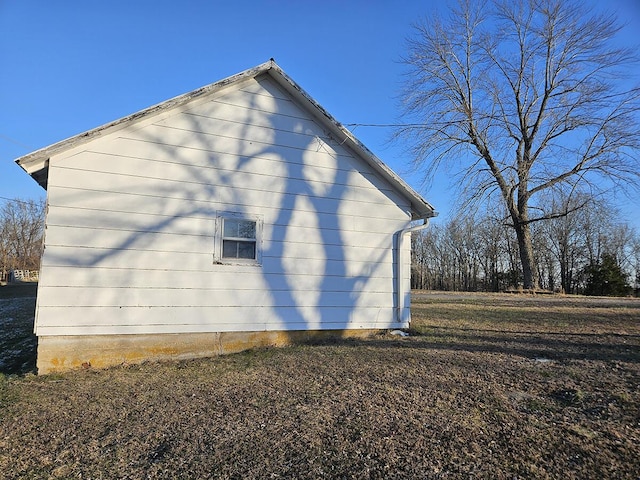 view of side of home