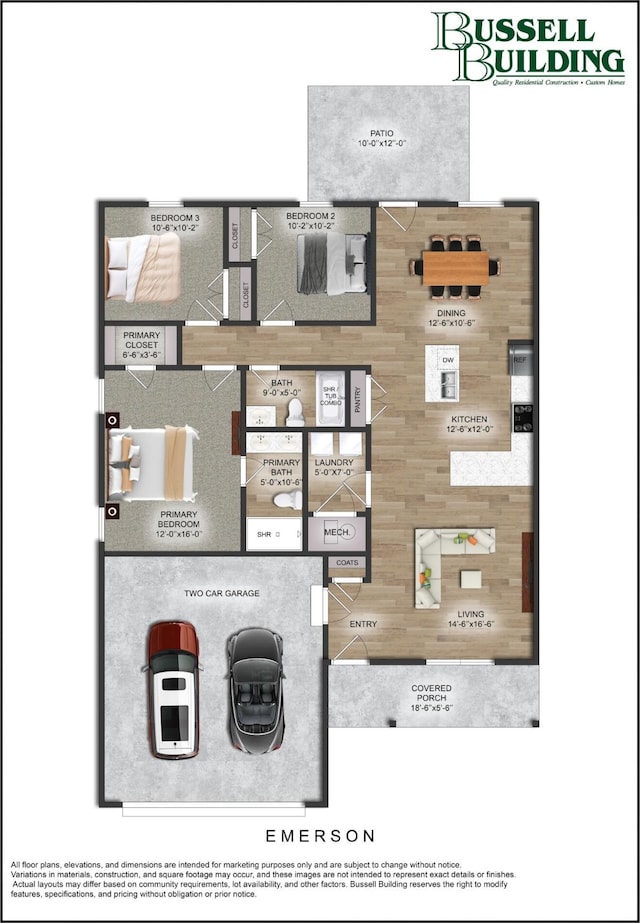559 Spring Meadow Dr Lot 57, Rogersville, MO 65742 - room layout