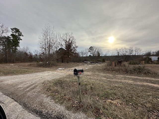 view of road