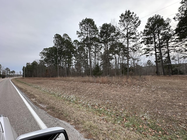 view of road