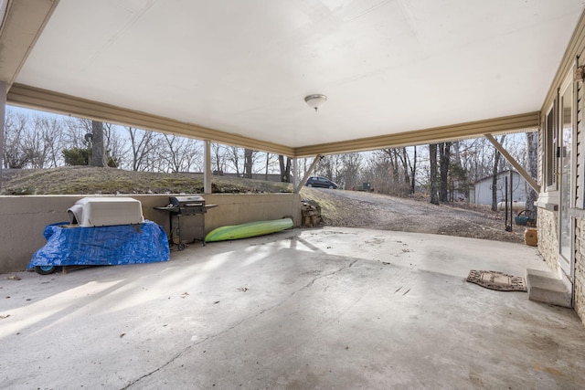 view of patio / terrace with grilling area