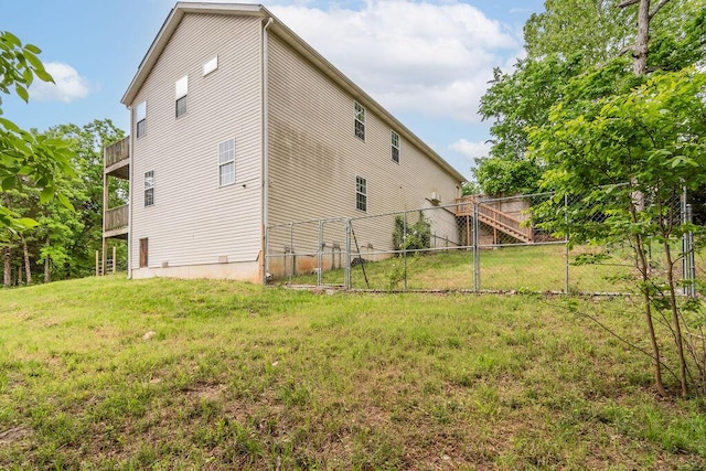 view of side of property