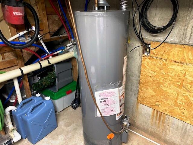 utilities featuring water heater