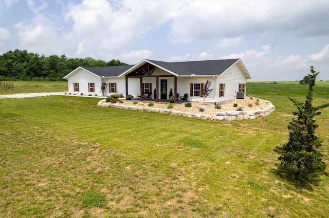 10263 State Highway 14 W, Billings, MO 65610 - rear view of house featuring a patio, a lawn, and cooling unit