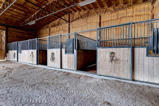 view of stable